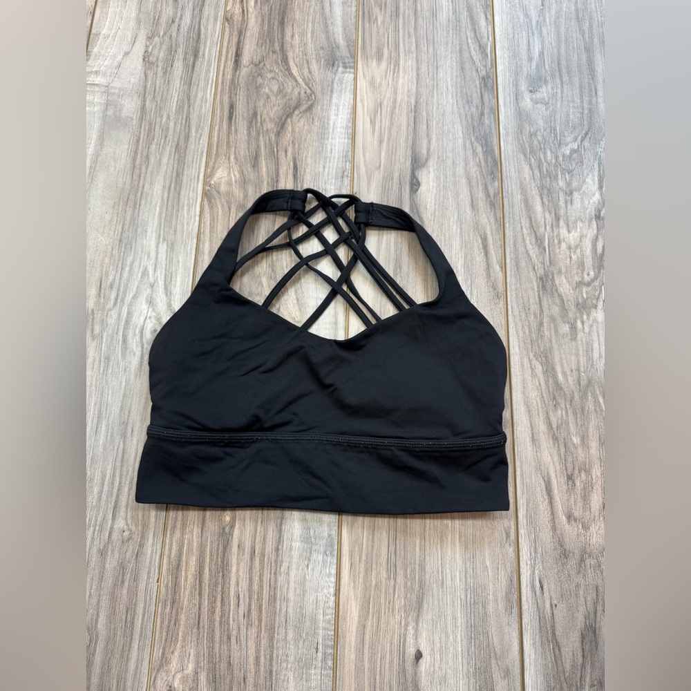 Lululemon Free to be Bra| Size 8 | Color Black 🖤 - Picture 1 of 4